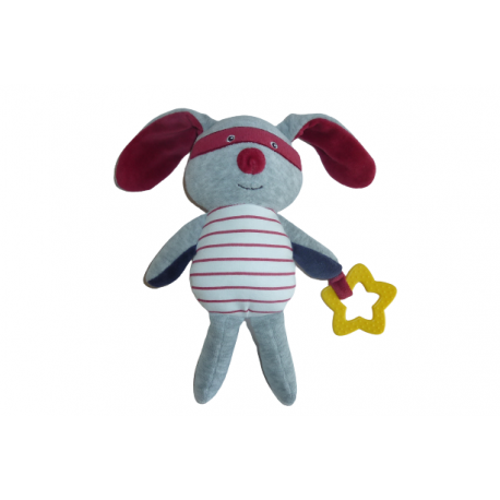 Doudou lapin peluche éveil TAO