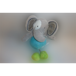 Doudou éléphant peluche CMP