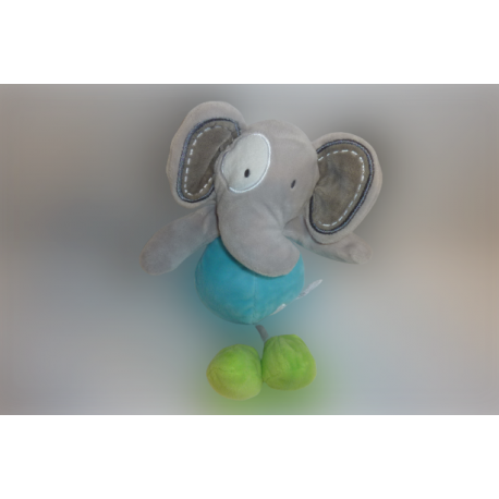Doudou éléphant peluche CMP