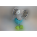 Doudou éléphant peluche CMP