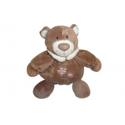 Doudou ours peluche 21 cm Playkids