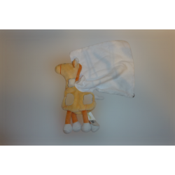 Doudou girafe mouchoir Berlingot