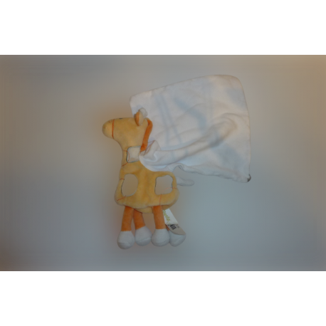 Doudou girafe mouchoir Berlingot