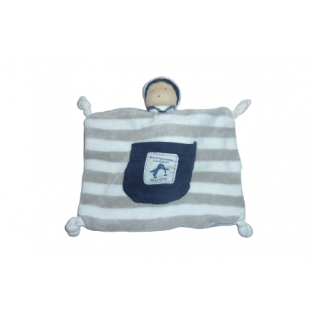 Doudou poupée marin Weleda