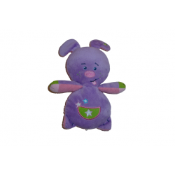 Doudou réversible peluche chat/lapin Gipsy