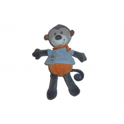Doudou singe peluche 26 cm Nicotoy