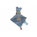 Doudou ours peluche mouchoir Tinéo
