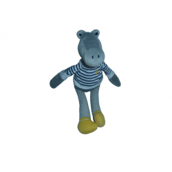 Doudou crocodile peluche Obaibi