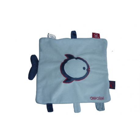 Doudou poisson éveil Obaibi