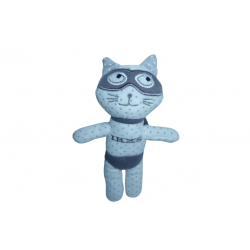 Doudou chat peluche Ikks