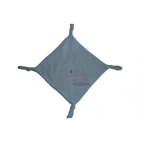 Doudou carré plat All I need is you Disney