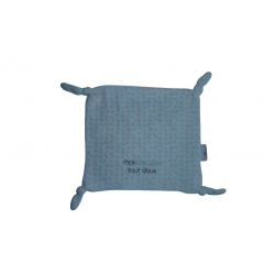 Doudou carré plat Mon doudou tout doux Pommette