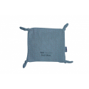 Doudou carré plat Mon doudou tout doux Pommette