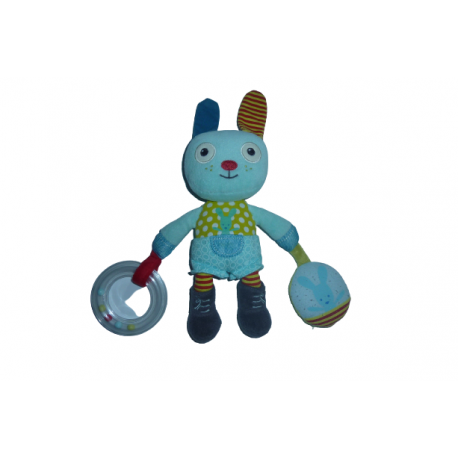 Doudou lapin peluche éveil Pommette