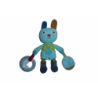 Doudou lapin peluche éveil Pommette