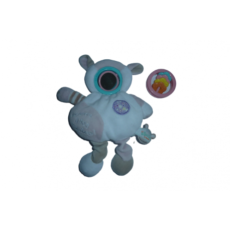 Doudou mouton semi plat Les bouilles de doudou Revenons à nos Moutons Doudou et Compagnie