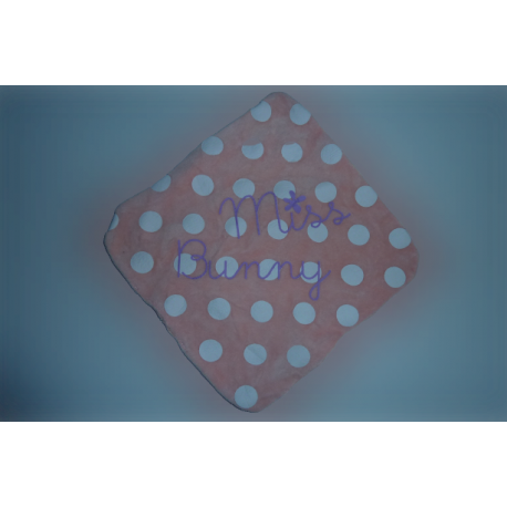 Doudou carré plat Miss Bunny Disney