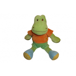 Doudou crococile peluche Ma ptite tribu Kiabi