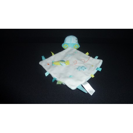 DOUDOU CARRE PLAT VOITURE NICOTOY SIMBA DICKIE