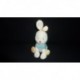 DOUDOU PELUCHE LAPIN SUCRE D'ORGE