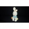 DOUDOU PELUCHE LAPIN SUCRE D'ORGE