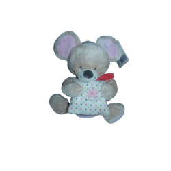 Doudou souris peluche musicale Mots d'Enfants