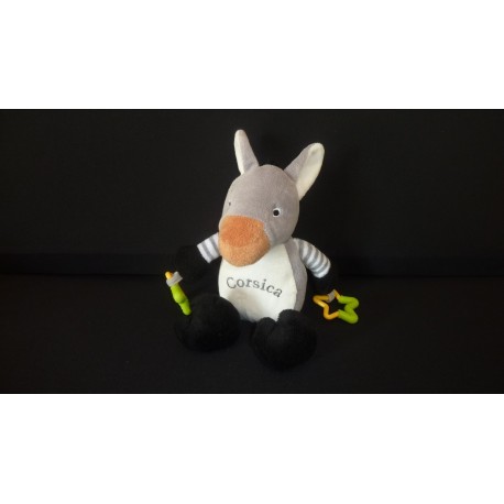 DOUDOU ÂNE ACTIVITES D'EVEIL TEXTISUN