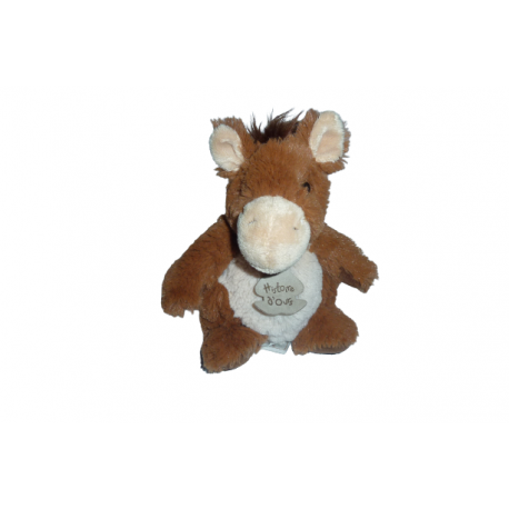 Doudou cheval peluche HO2193 Histoire d'Ours
