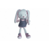Doudou peluche lapin Miss Chipie Sauthon