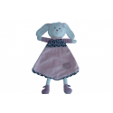Doudou lapin Miss Chipie Sauthon