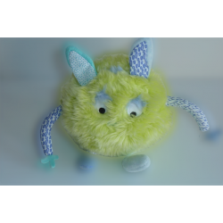 Doudou monstre peluche Oobiz DC3195 Doudou et Compagnie