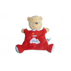Doudou marionnette Winnie l'Ourson Disney