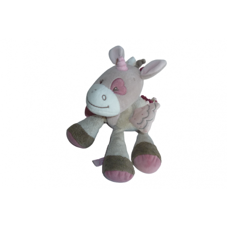 Doudou licorne Jade peluche Nattou