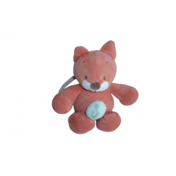 Doudou renard peluche musicale Fanny et Oscar Nattou