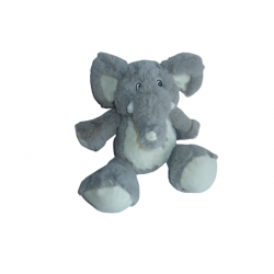 Doudou éléphant peluche Sandy