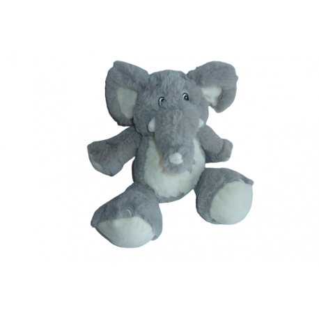 Doudou éléphant peluche Sandy