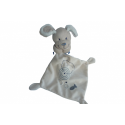Doudou chien peluche mouchoir Pommette