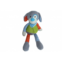 Doudou peluche chien La Nina Diset