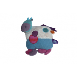 Doudou vache peluche musicale Les jolis pas Beaux Moulin Roty