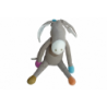Doudou peluche âne Jardin d'Ulysse