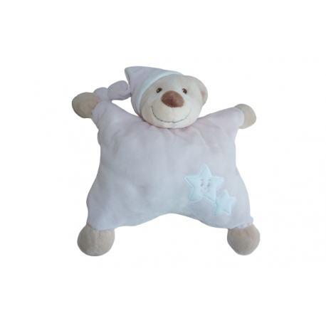 Doudou peluche ours Monoprix