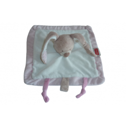 Doudou lapin Collection les Rigolos Nattou