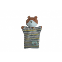 Doudou renard marionnette La Grande Famille Moulin Roty