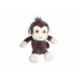 Doudou peluche singe Wergona