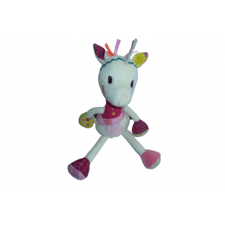 Doudou peluche licorne Louise Lilliputiens