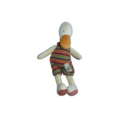 Doudou peluche canard Amédée La Grande Famille Moulin roty