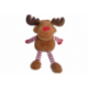 Doudou peluche renne élan ZDT