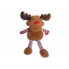 Doudou peluche renne élan ZDT