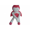 Doudou peluche coccinelle Obaibi