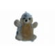 Doudou marionnette chien loup Huski Roda Rodadou